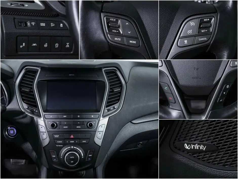 Hyundai Santa Fe, 2017 г.